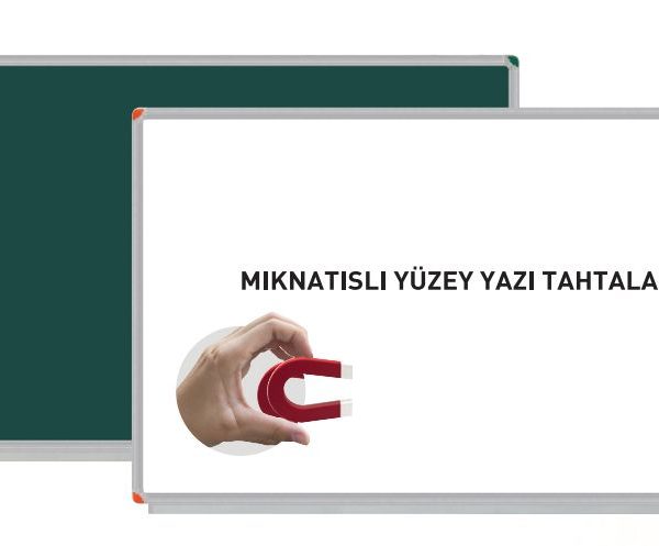 Duvara Monte Mıknatıslı Yüzey Yazı Tahtaları